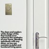 Ivory Single Pole Line Volt Thermostat Cover w/Line Volt Thermostat
