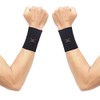 ThX4COPPER Compression Wrist Sleeve-Copper Infused Wrist Support for Men &Women-Improve