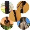 Sunnyglade 9' Solar LED Lighted Patio Umbrella with 8 Ribs/Tilt