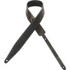 Levy's Leathers MV417ST-BLK Stark Veg-Tan with Metal Stud Outline Strap, 2-Inch