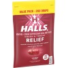 Lot of 2 x Halls Relief Menthol Cough Suppressant Throat