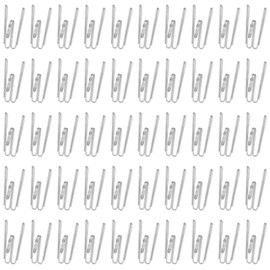 50 Pieces Metal Curtain Hooks – Pleat Hook Pins for Curtain Hanging