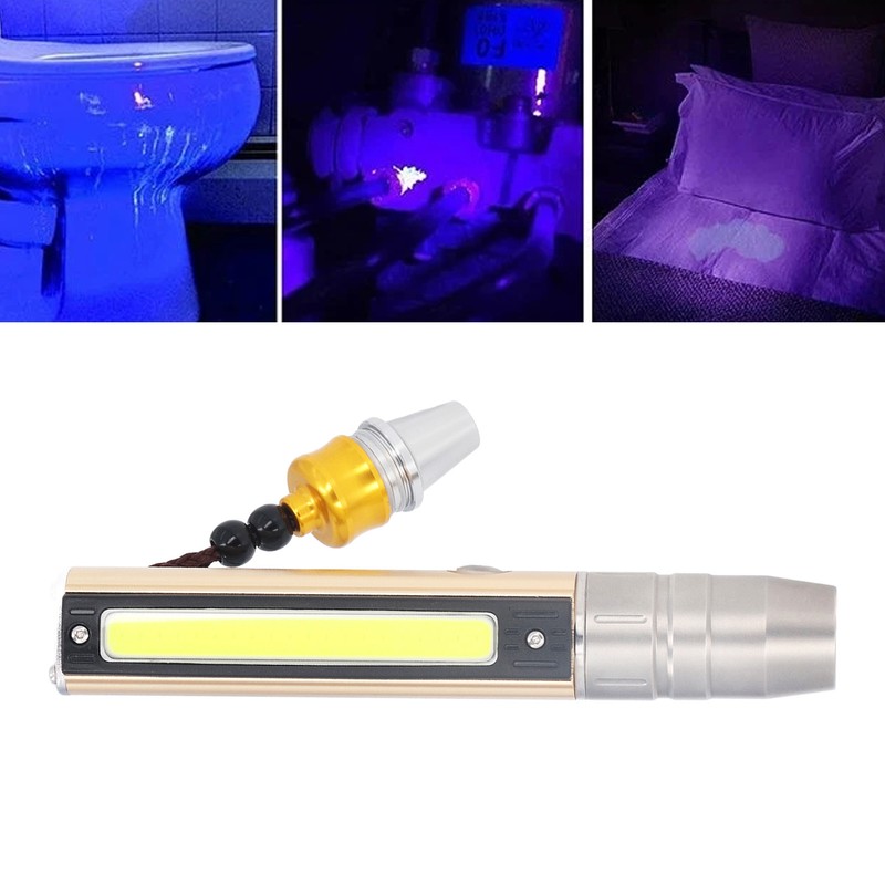 Gemstone Light 3 LED 1 COB USB Charging Aluminium Alloy