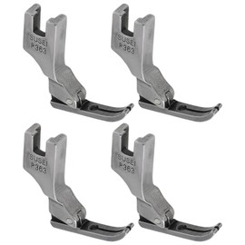 SING F LTD 4x Industrial Sewing Machine Presser Foot High Shank Zipper Split Hinged 40322SH P363 Compatible with Singer 121D Centurion