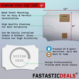 Fastasticdeals Horizontal Home Decor Wall Sign David Und Goliath Michelangelo Painting Art Picture Frame Berlin Shape 12x8Inches