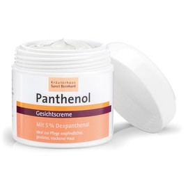 Sanct Bernhard Panthenol Face Cream with 5% Dexpanthenol, Fragrance-Free, No Colourants and Preservatives, 100 ml