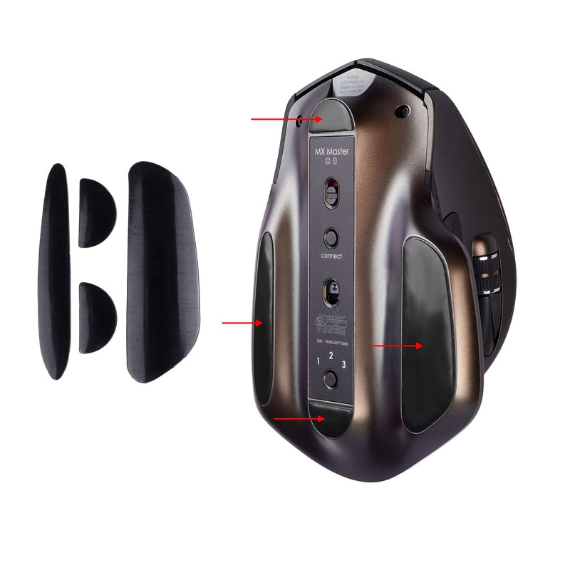 Cosmos Replacement Mouse Feet Pads Compatible with MX Master (1st