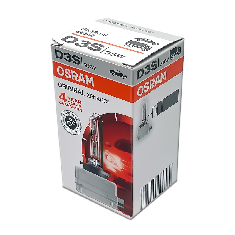 OEM 4300K D3S HID Xenon Headlight replacement bulbs for Osram
