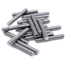 TOP-VIGOR 20Pcs Grub Screw Assortment Set, M6 x 8mm Hex Socket Head Set Screws(Cup Point), Threaded Fasteners for Door Handle, Faucet, Light Fixture Home Repairs, Fixtures