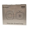 Roabger GLE10 2 Pumps Wearable Breast Pump Pink NEW