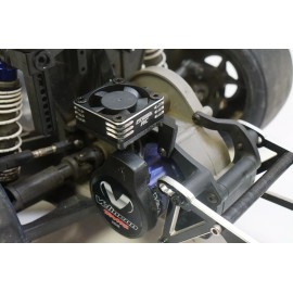 AJCMods Motor Cooling Fan Mount Aluminum Fan For Traxxas Slash 2wd Truck Rustler, Bandit