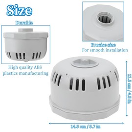 Filter Cartridge Holder,Filtration Housing Column for V1 S1, VI Spa Replacement Filter Cartridge Holder,Saluspa Inflatable Hot Tub Replacement Filter Holder, Hot Tub Filter Holder Replacement