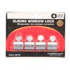 4PCS Aluminum Sliding Window Locks – Security Locks for Metal
