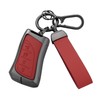Qunzes Key Fob Cover with Heavy-duty Keychain for Lexus ES