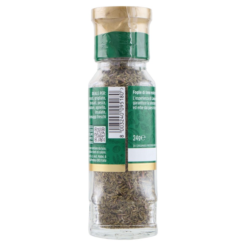 Cannamela, Linea Maxi Oro, Timo in Foglie, Confezione da 24g,
