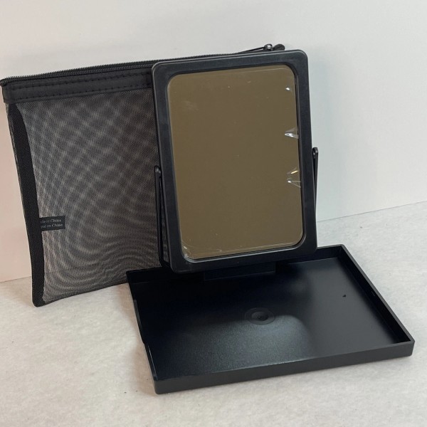 Mary Kay Folding Travel Makeup Mirror and Tray Stand with