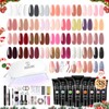 ROSALIND Poly Nail Gel Kit -38 Classic Colors +72 Nail