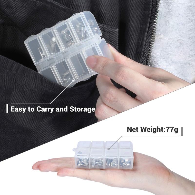 SmallRig Camera Screw Set,26 Pcs Screw Set for Camera Accessories