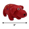 Adorable Large Dog Toys Big Oink Grunting Squeakers Polka Dot