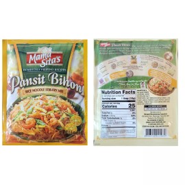 Barako Queens Pansit Bihon Bundle 16oz Super Q noodles 2 Mama Sita's Bihon Sitr Fry Mix