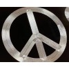 Diamond Etched Products Engraved Love Peace Heart Car Tag Diamond