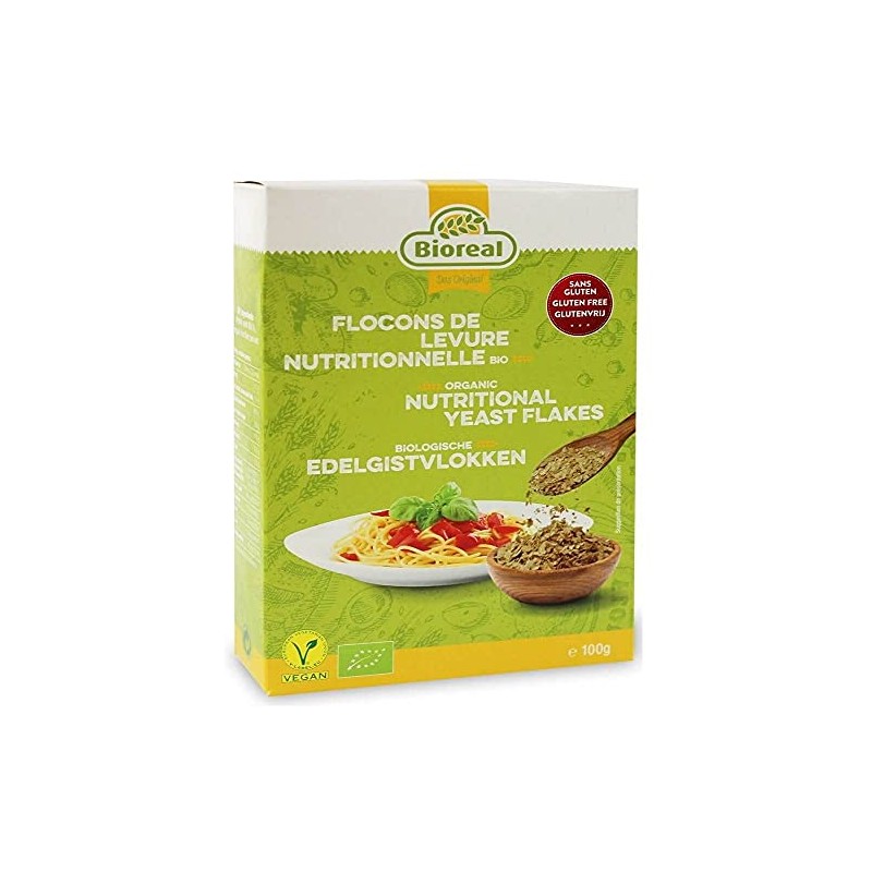 Bioreal Organic Nutritional Gluten Free Yeast Flakes 100g