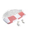 Sandora 22101 Football Goal Replacement Net Red/White Compatible with Many