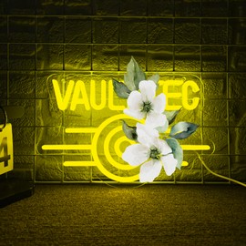 Vault Neon Signs for Wall Decor,Dimmable Gamer Wall Light Sign,Usb Powered Gaming Neon Light for Game Room Living Room Man Cave Birthday Gifts for Boys Kids 12.2 * 7.8in