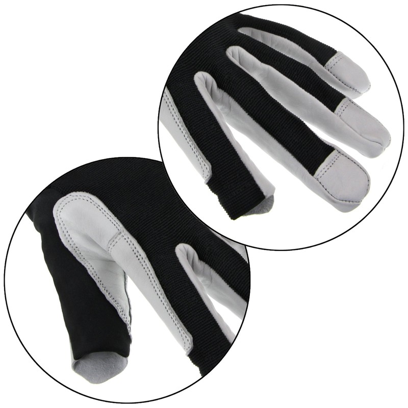 ALPIDEX Climbing Gloves Mountain Mamba Unisex Genuine Leather Gloves Climbing