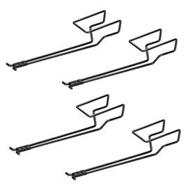 Adoreal 4 PCS Pistol Magazine Holder, Universal Pistol Magazine Storage, Under Gun Safe Shelf Magazine Holder, Gun Safe Organizer & Accessories