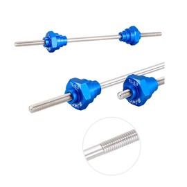 XBERSTAR Bicycle Wheel Truing Stand Thru Axle Adapter 12/15/20mm freehub tool (BLUE)