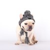 Pet Pompom Knitted Hat, FainFun Knitted Warm Windproof Dog Hat,