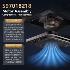 BXKP S97018218 S97020048 S97020971 Bathroom Exhaust Fan Motor Replacement, Replacement Blower Assembly for Broan-Nutone Exhaust Fans (Motor Assembly)