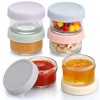 Uandhome 6 PCS Salad Dressing Container To Go,2.7 oz Small