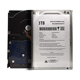WL 3TB 7200RPM 64MB Cache SATA III 6.0Gb/s 3.5" Internal Desktop Hard Drive (For RAID, NAS, DVR, Desktop PC) w/1 Year Warranty