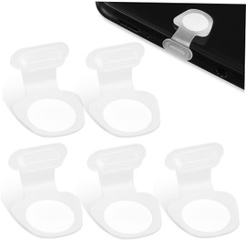 SEWACC 8 Pcs Luminous Type C Covers Durable USB C Plugs for Dust Protection Compatible with Phones Phone Port Caps for Use