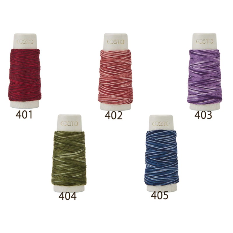 Cosmo LECIEN Hidamari Sashiko Thread, Approx. 98.8 ft (30 m),