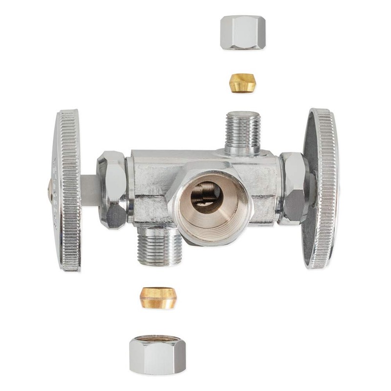 Eastman 3/8 inch OD Compression x 1/4 inch OD Compression