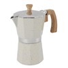 Moka Pot, Coffee Moka Pot Easy to for Camping (Creamy
