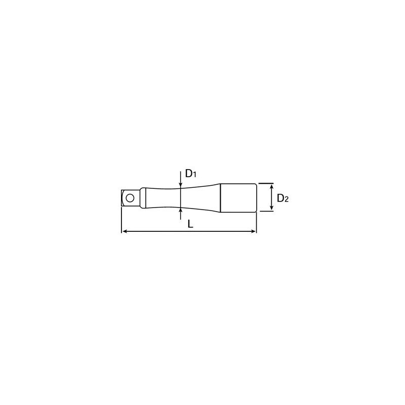 KTC (ke-te-si-) ekusutensyonba- 6.3 mm (1/) BE2 – 050 – H