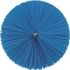 Vikan 53563 Tube Brush, Polyester, 2-25/64" x 7-7/8" OAL, Blue