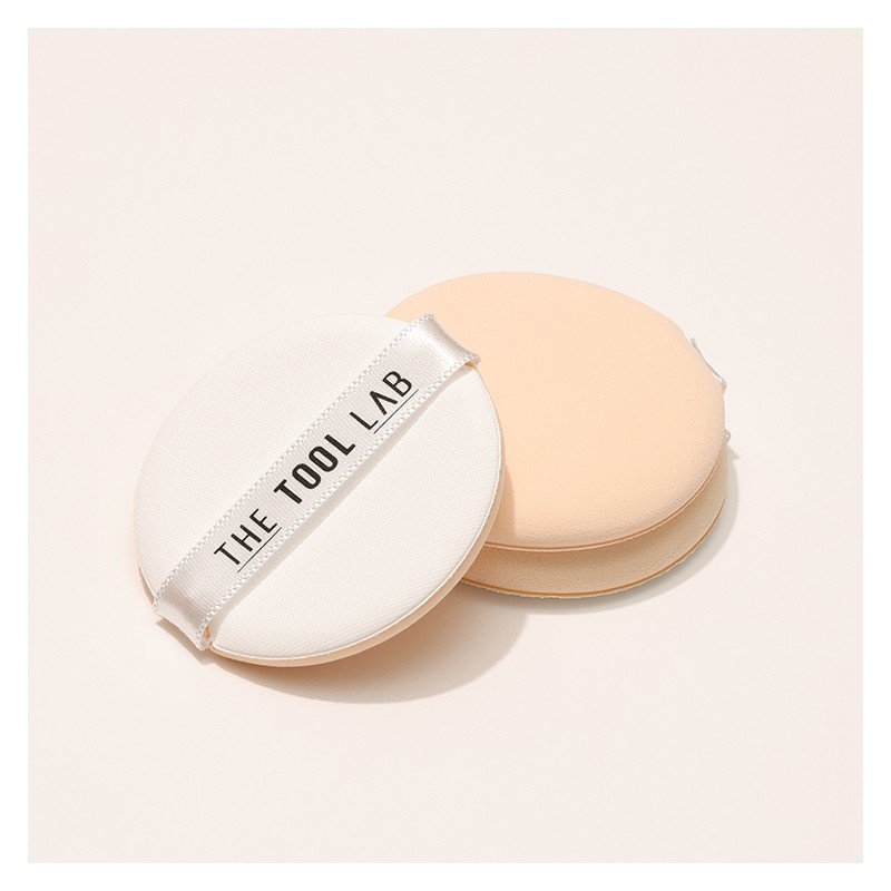 THE TOOL LAB 1035 Foundation Cushion Puff Duo (2ea) -