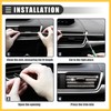 REPAIROCK Universal Bling Car Vent Outlet Trim for Women, Rhinestone