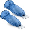 PREMYO 2 Pack Ice Scraper Lined with Glove - Ice