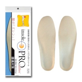 Insole Pro (Insole for Shoes) Lower Back Pain Prevention, Women's, L 9.4 - 9.8 inches (24 - 25 cm)