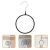 Alipis Scarf Ring Hangers Circle Hooks 10Pcs Belt Hanger Plastic