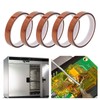 5Pcs High Temperature Tape Heat Resistance Insulating Heat Transfer Tape