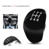 EVGATSAUTO Gear Knob Cover, 5 Gears Car Gear Knob Head