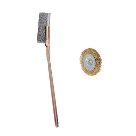 Anneome Pcs Wire Wheel Brush Set Steel Wire Brush for Drill Wheel Abrasive for Car Detailing for Tire Cleaning