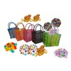 10 Bolsas de plastico para dulceros plegables lavables reutilizables bolsitas